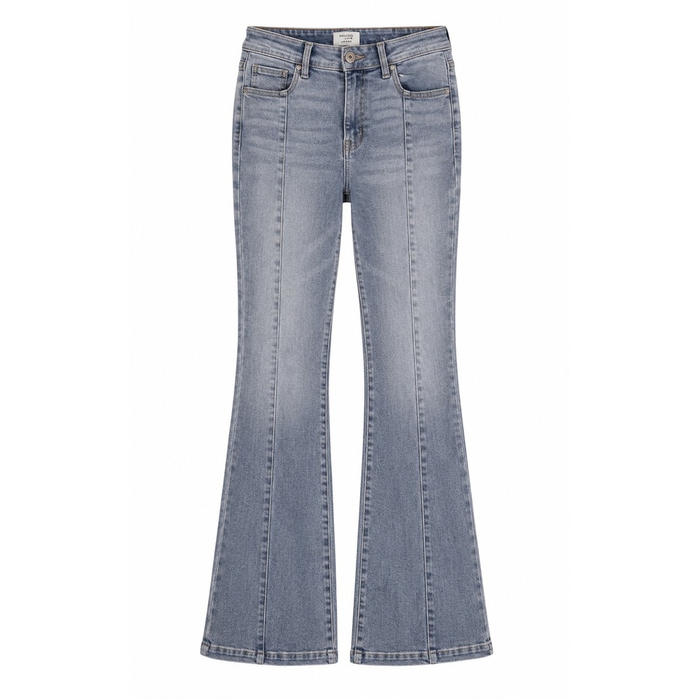 Kensie Savannah High Rise Flare Jeans Women's Size‎ 8 29 Stretch Medium Wash